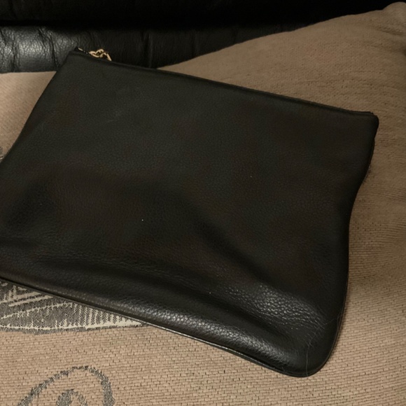 Rebecca Minkoff Authentic Leather Cosmetic Pouch - Picture 3 of 5